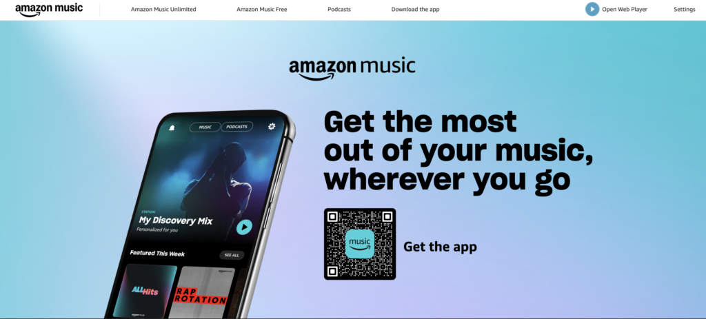 Amazon Music Streaming App