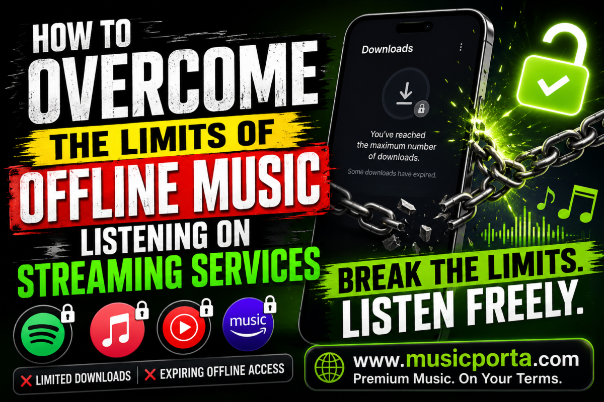 How to Overcome the Limits of Offline Music Listening on Streaming Services