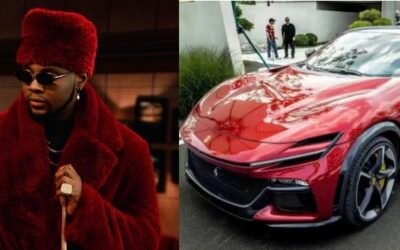Kizz Daniel Reportedly Adds N1.6 Billion Ferrari Purosangue to His Car Collection