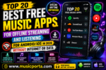 Top 20 Best Free Music Apps for Offline Streaming and Listening for Android/iOS in 2026 Without Internet or Data